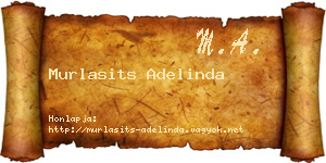 Murlasits Adelinda névjegykártya